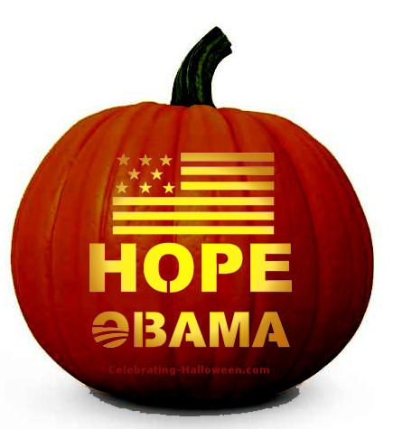 Pumpkin Carving Patterns, Pumpkin Pattern of Ron Paul - Video